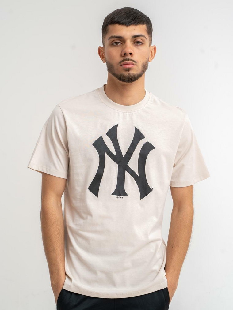 Koszulka Z Krótkim Rękawkiem 47 Brand New York Yankees MLB Imprint Echo Beżowa