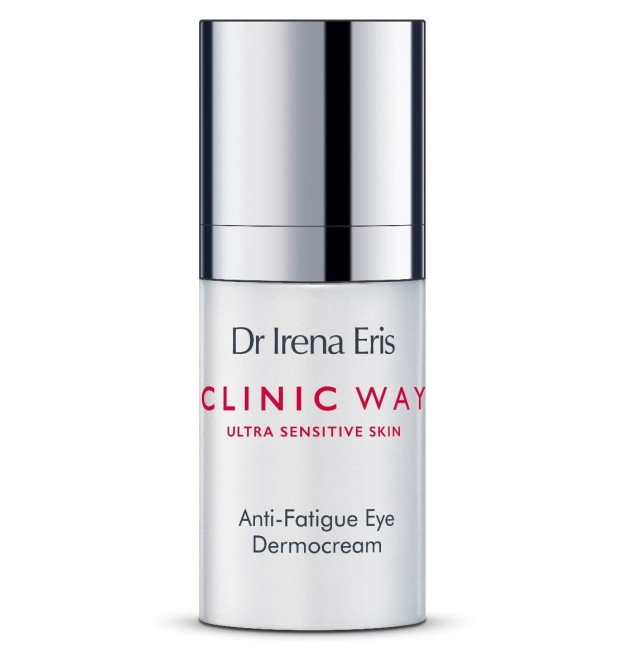 Dr Irena Eris CLINIC WAY Dermokrem Pod Oczy Redukujący Objawy Zmęczenia 1+ 2 - 15 ml