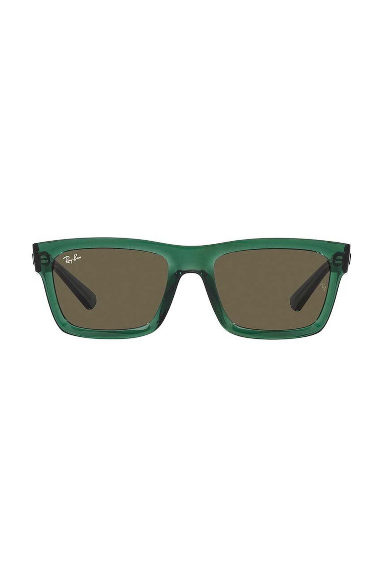 Ray-Ban okulary przeciwsłoneczne WARREN kolor zielony 0RB4396