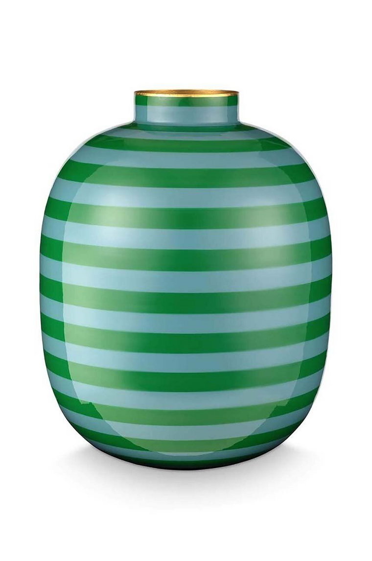 Pip Studio wazon dekoracyjny Stripes Green