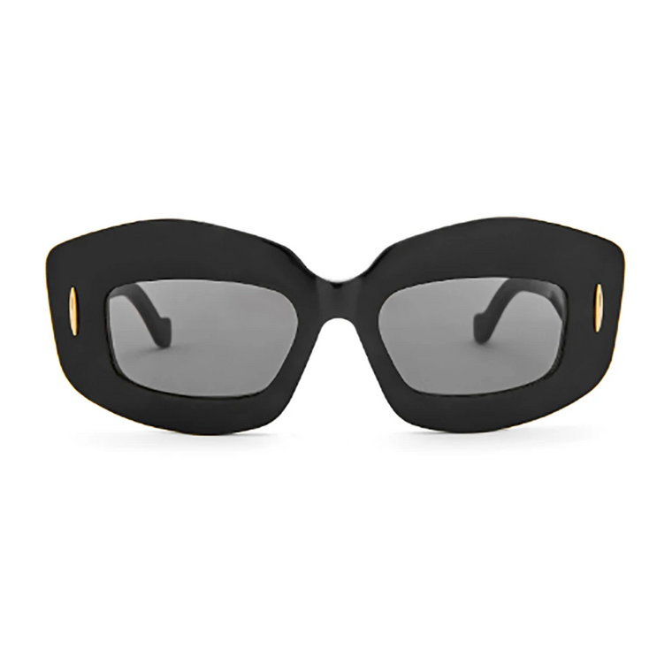 Czarne Okulary Przeciwsłoneczne Ss23 dla Kobiet - Stylowe i Funkcjonalne Loewe