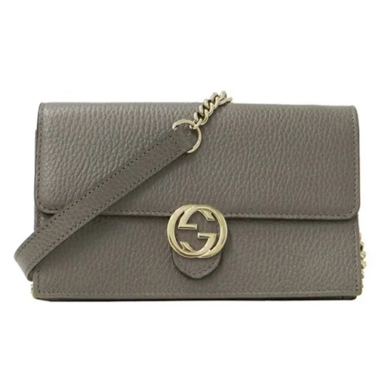 Pre-owned Leather gucci-bags Gucci Vintage