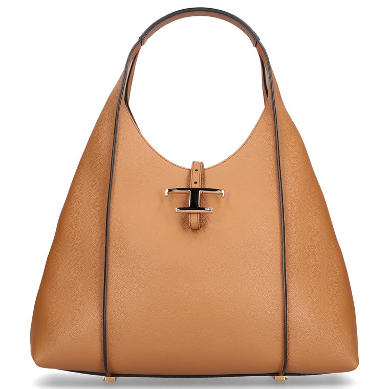 Tod's Torebka T TIMELESS HOBO skóra cielęca