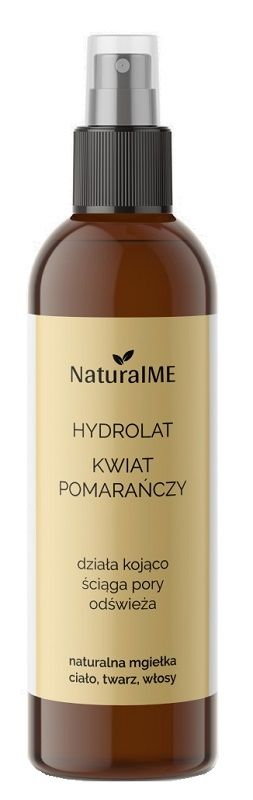 eko NATURAL ME Hydrolat z kwiatów pomarańczy 125ml