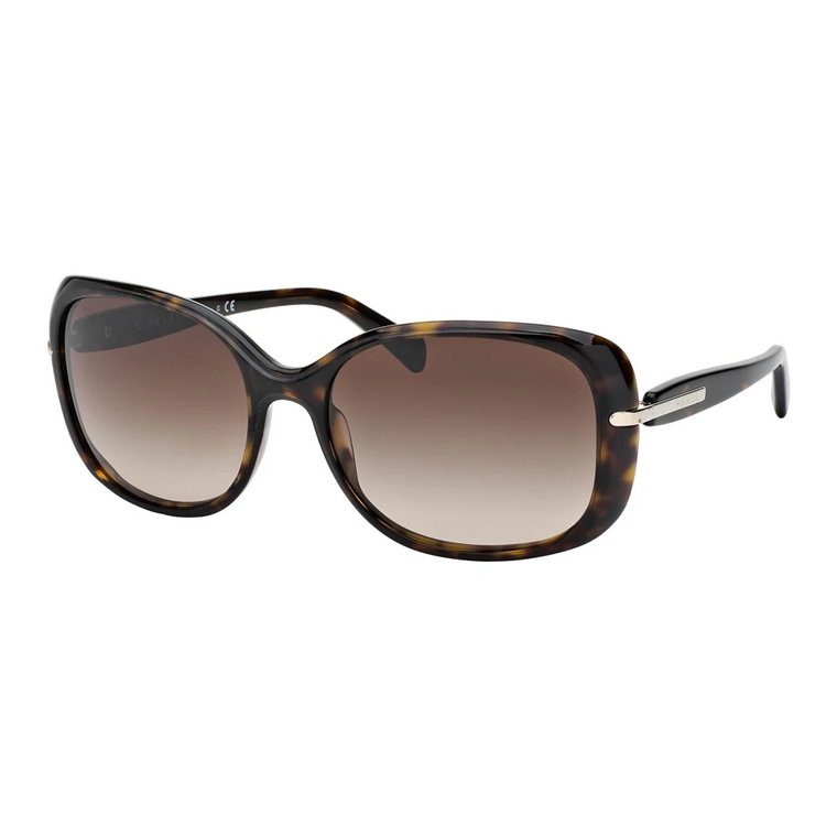 Okulary przeciwsłoneczne w kolorze Havana/Brown Shaded Prada