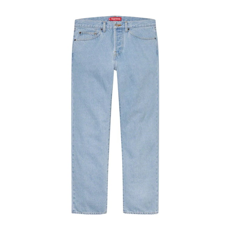 Stone Washed Slim Jean Indigo Supreme