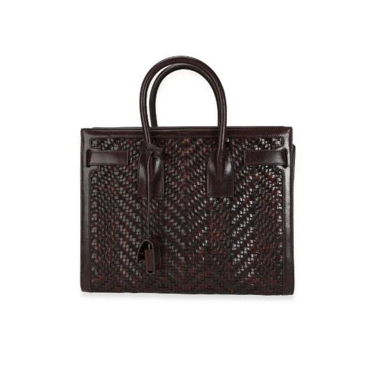 Pre-owned Leather crossbody-bags Yves Saint Laurent Vintage