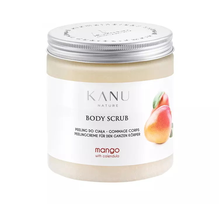 KANU NATURE ENERGETYZUJĄCO-REWITALIZUJĄCY PEELING DO CIAŁA MANGO Z NAGIETKIEM 350G