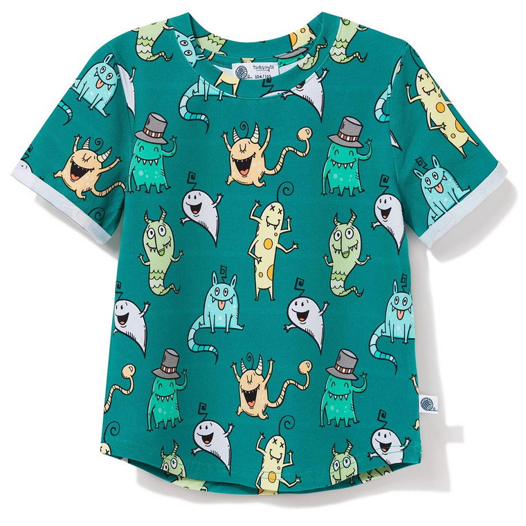 T-shirt bawełniany Monsters 104/110