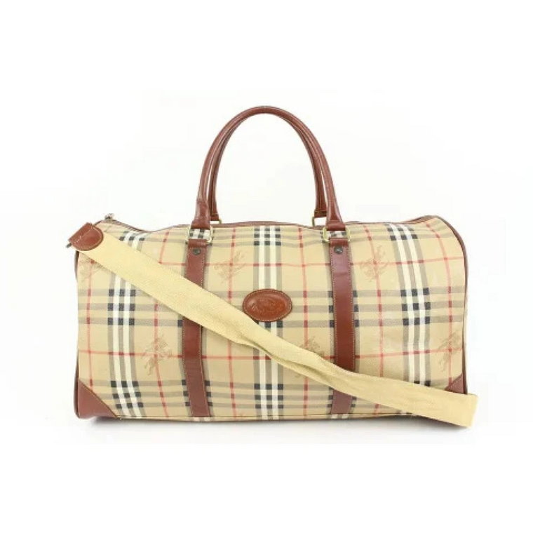 Pre-owned torba weekendowa Burberry Vintage