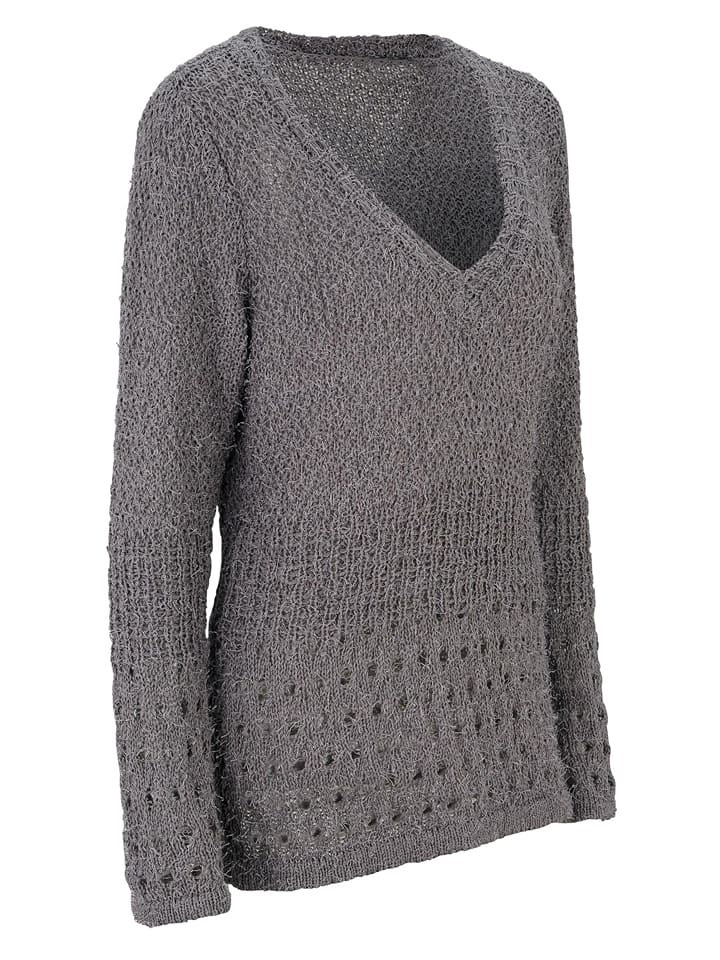 CL Sweter w kolorze antracytowym