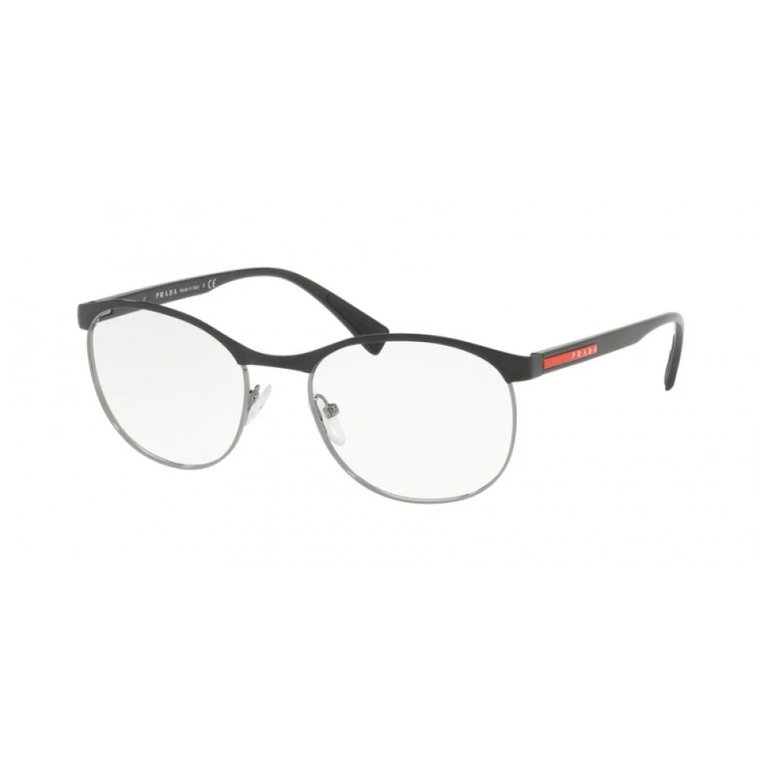 Podnieś swój styl okularów tymi stylowymi okularami z czerwonej linii Prada