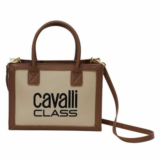 Cavalli Class Elisa Torba 28 cm beige and cognac