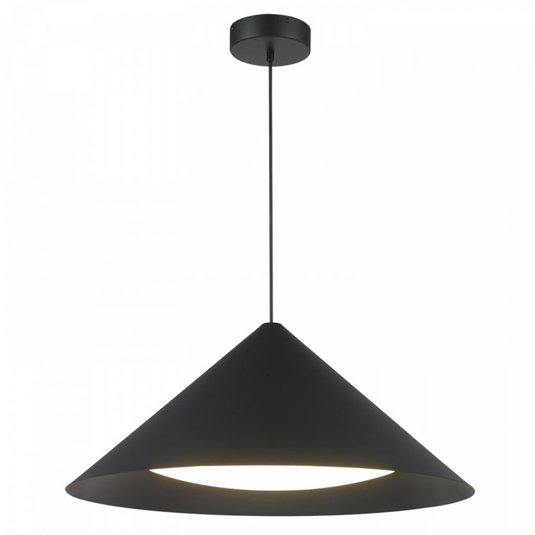 Lampa wisząca triangolo led czarna 65 cm kod: ST-12668P/L