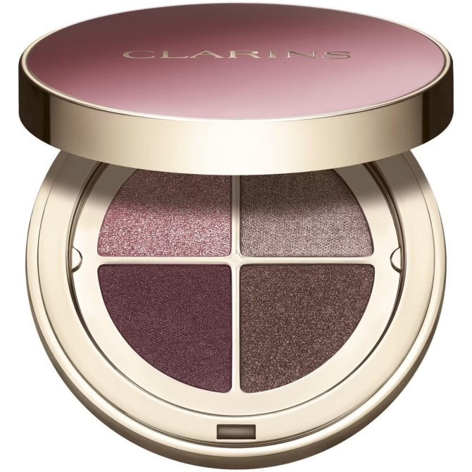 Clarins Ombre 4 Couleurs Eyeshadow Palette paleta cieni do powiek 02 Rosewood Gradation 4.2g