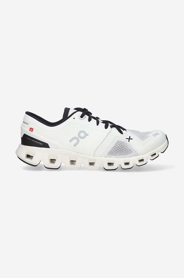 ON Running  sneakersy Cloud X 3 6098697 kolor biały 6098697-WHITE/BLAC