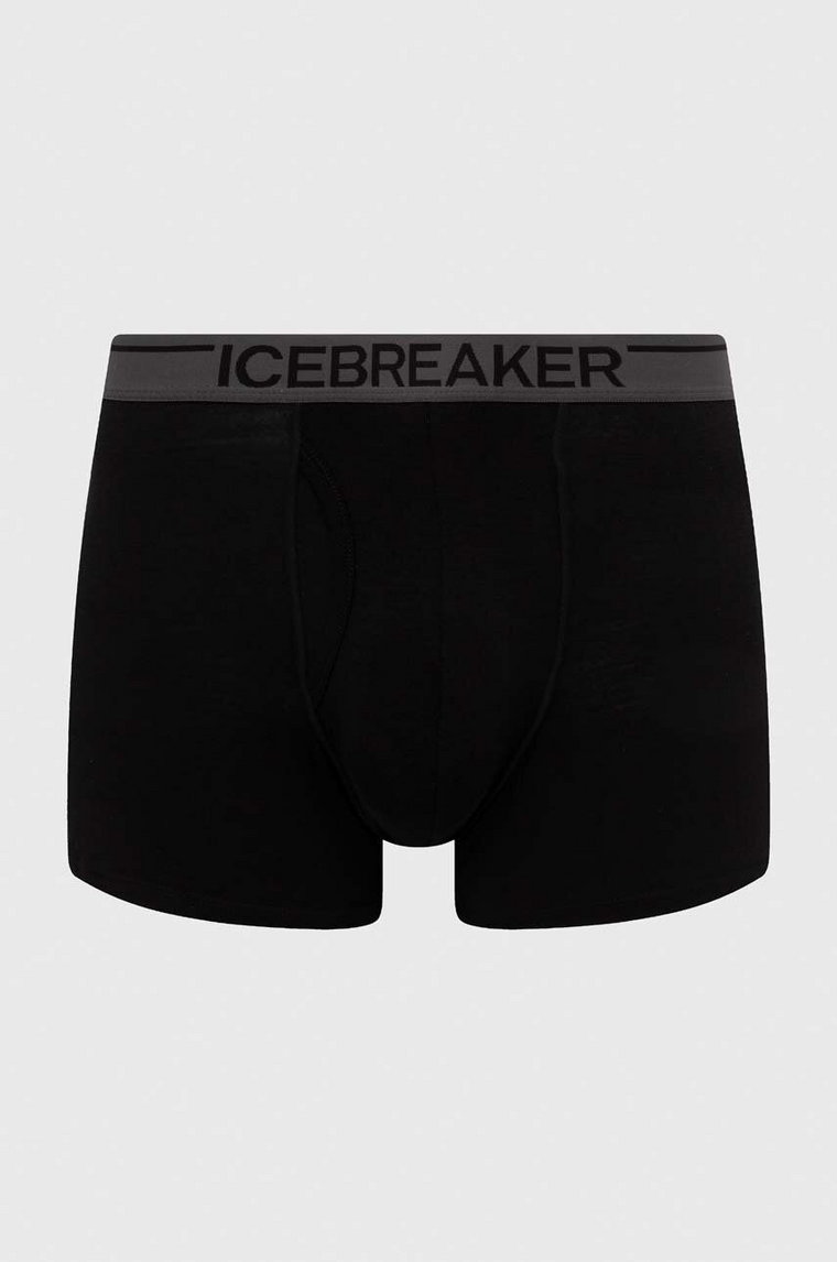 Icebreaker bielizna funkcyjna Anatomica Boxers kolor czarny IB1030300101