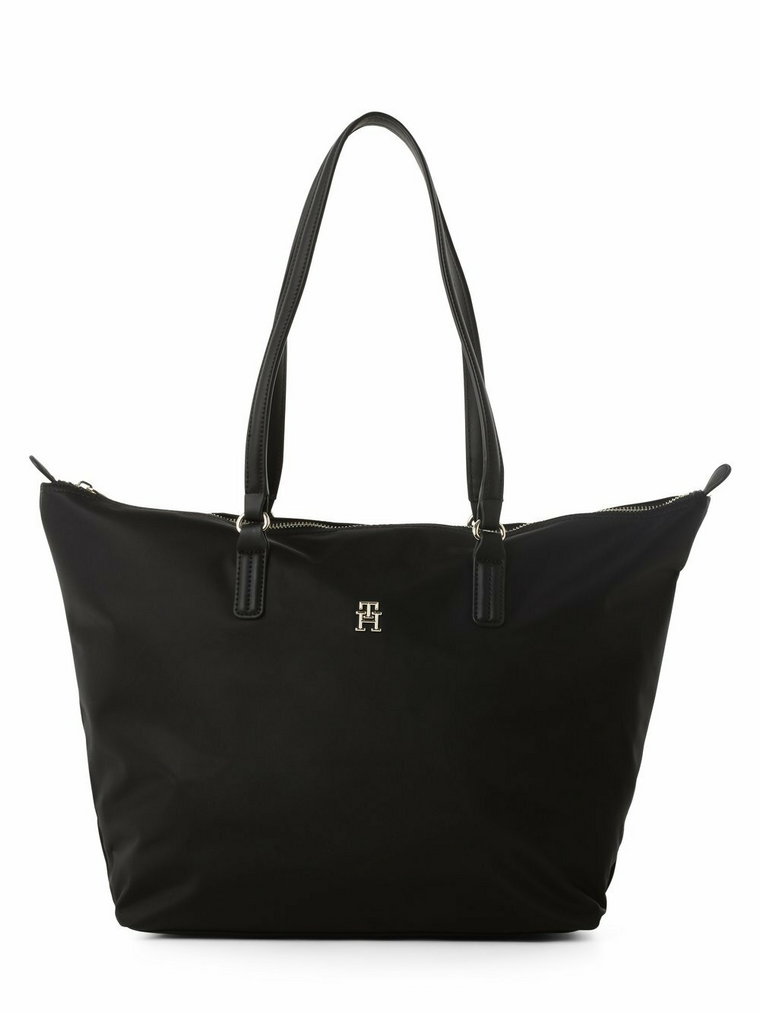 Tommy Hilfiger - Damska torba shopper, czarny