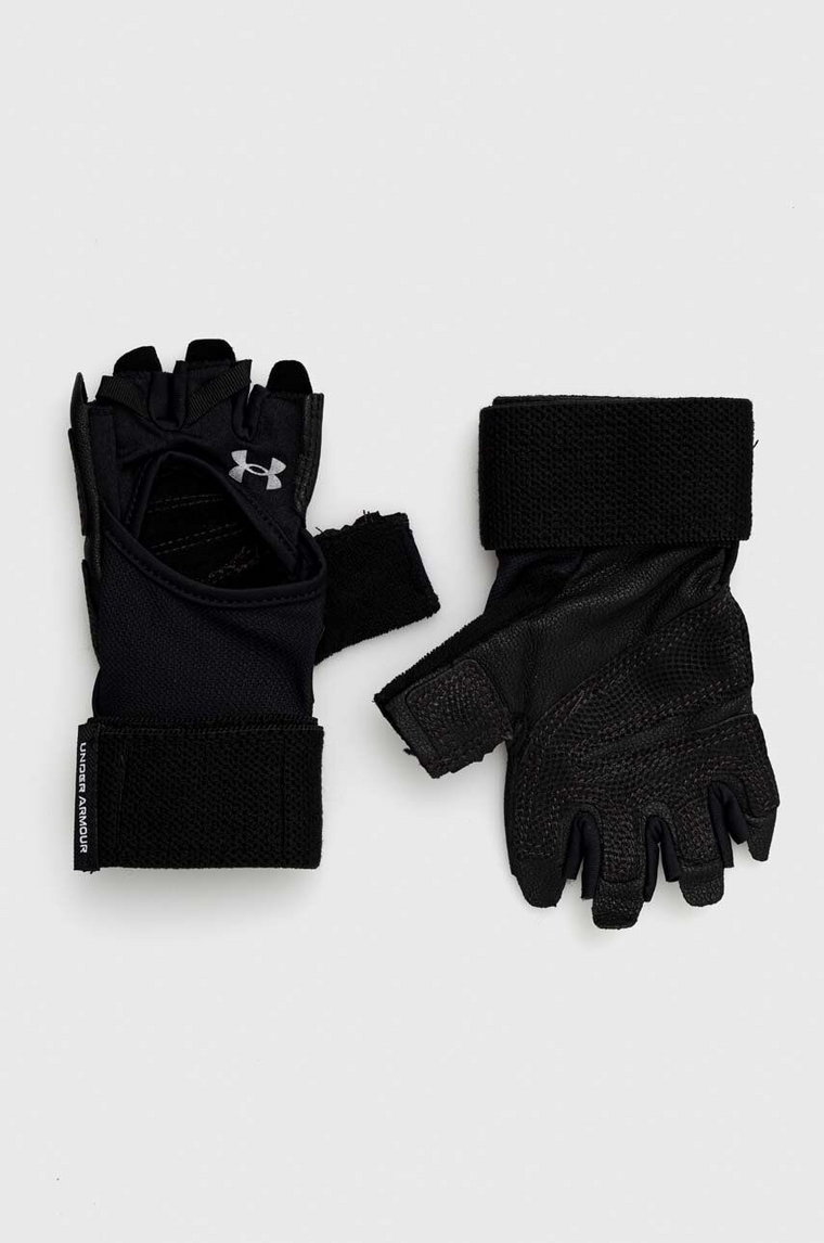 Under Armour rękawiczki Weightlifting damskie kolor czarny