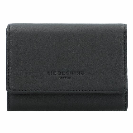 Liebeskind Classics Portfel Ochrona RFID Skórzany 13.5 cm black