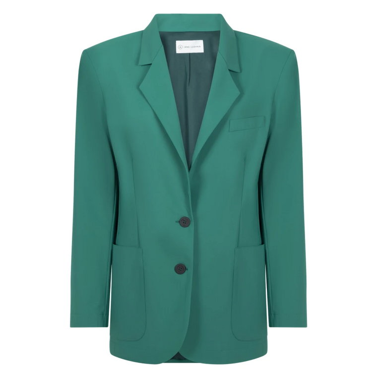 Lennard Oversize Blazer w Zielonym Jane Lushka