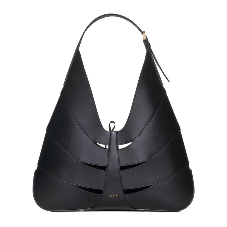 Czarne torby dla stylowych fashionistek Alaïa