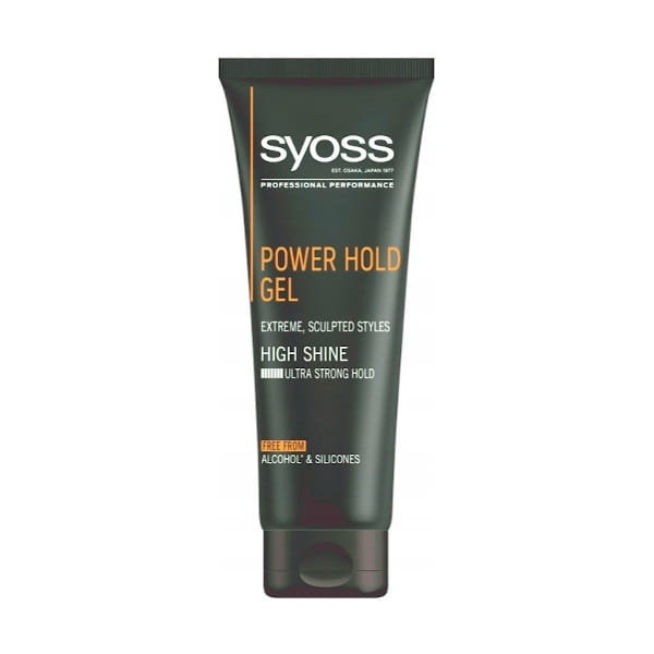 Syoss Men Power Hold Gel żel do włosów Ultra Strong 250ml