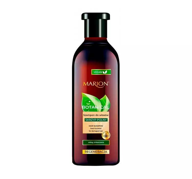 MARION BOTANICAL SKRZYP POLNY WEGAŃSKI SZAMPON DO WŁOSÓW ZNISZCZONYCH 400ML