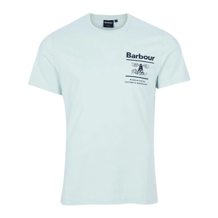 Koszulka Chanonry z motywem marynarskim Barbour