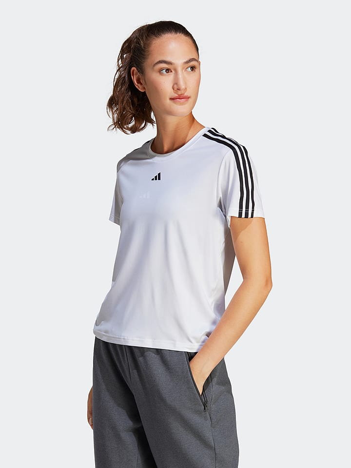 adidas Koszulka sportowa w kolorze białym