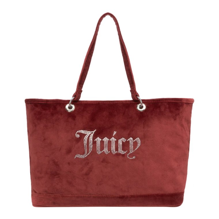 Duża torba Tote z detalami Swarovski Juicy Couture