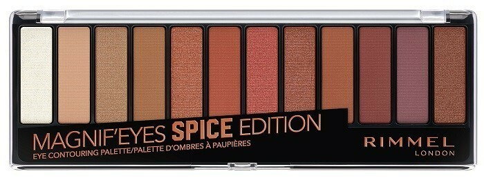 Rimmel Magnif'Eyes Spice Edition Paleta cieni do powiek