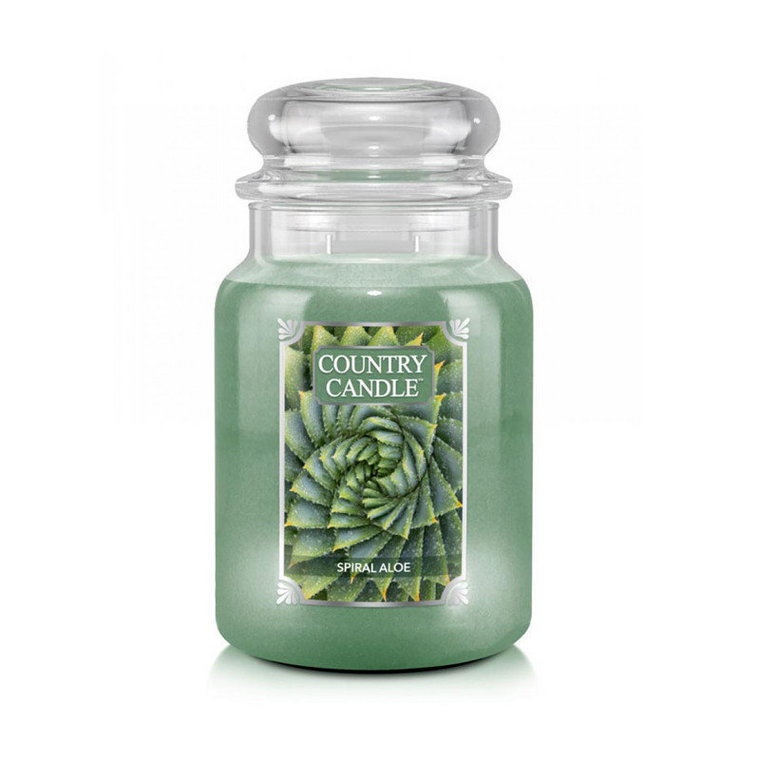 Spiral Aloe Country Candle 680 G
