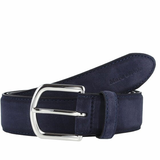 Marc O'Polo Pas Skórzany dark navy 100 cm