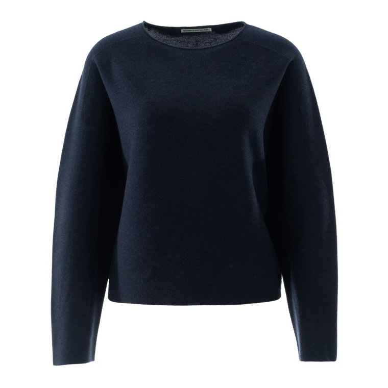Niebieski Sweter Pullover Drykorn