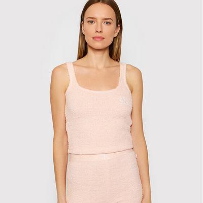 Koszulka piżamowa 000QS6721E Różowy Regular Fit