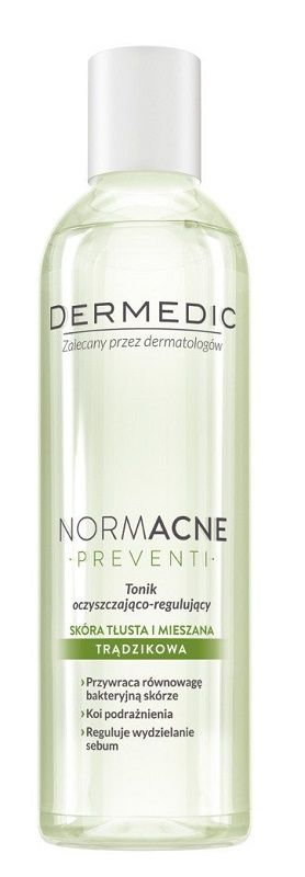 Dermedic Normacne - regulujący tonik matujący 200ml