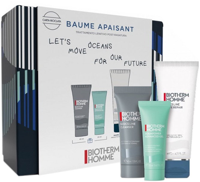 Zestaw kojący po goleniu Biotherm Homme Basic Line (8054800255773). Zestawy kosmetyków do pielęgnacji