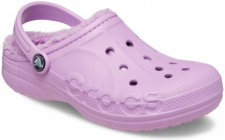 Dziecięce Ocieplane Klapki Crocs Baya Lined 30-31