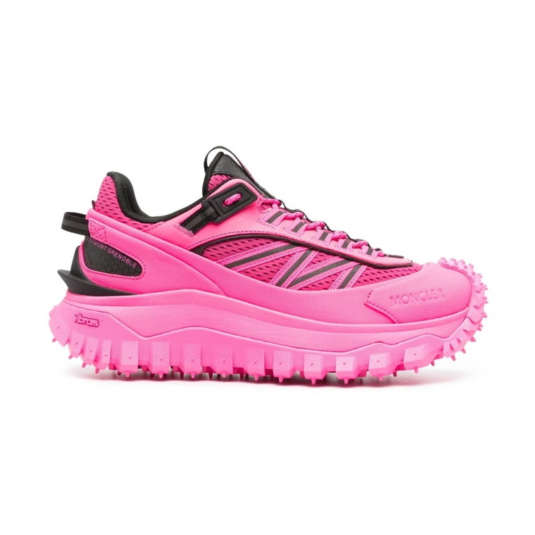 Różowe niskie buty Trailgrip Moncler