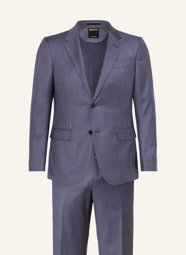 Zegna Garnitur Milano Slim Fit blau