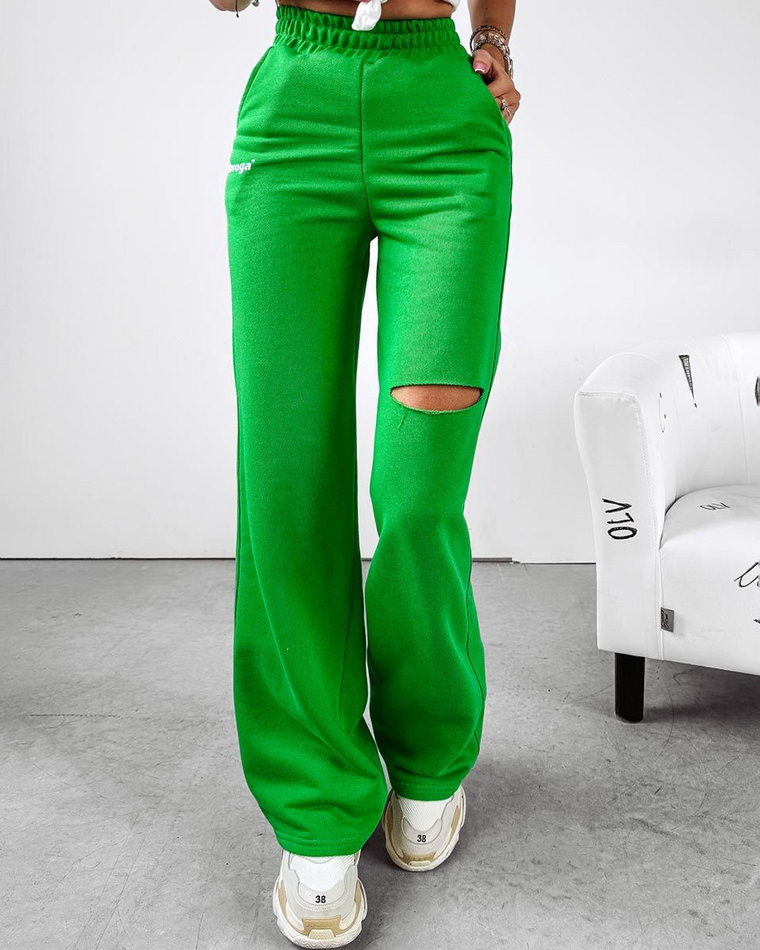Spodnie damskie OLAVOGA SCARLET 2024 zielone S