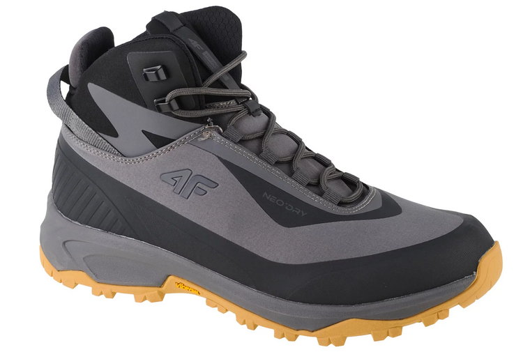 4F Ice Cracker Trekking Shoes 4FAW22FOTSM004-22S, Męskie, Szare, buty trekkingowe, syntetyk, rozmiar: 41