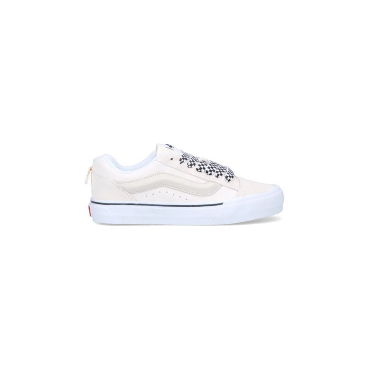 Białe Sneakersy z designem Vault Knu Skool LX Vans