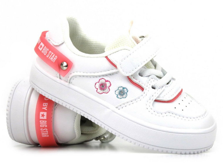 Buty sportowe dla dziewczynki - Big Star JJ374082, białe
