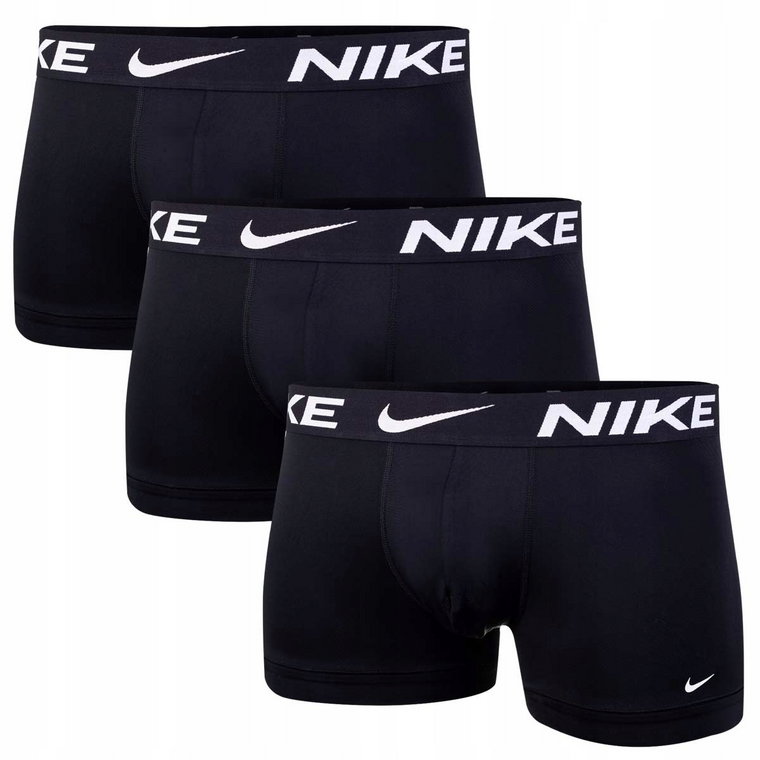 Nike Bokserki Męskie 3 Pary Trunk Black r. L