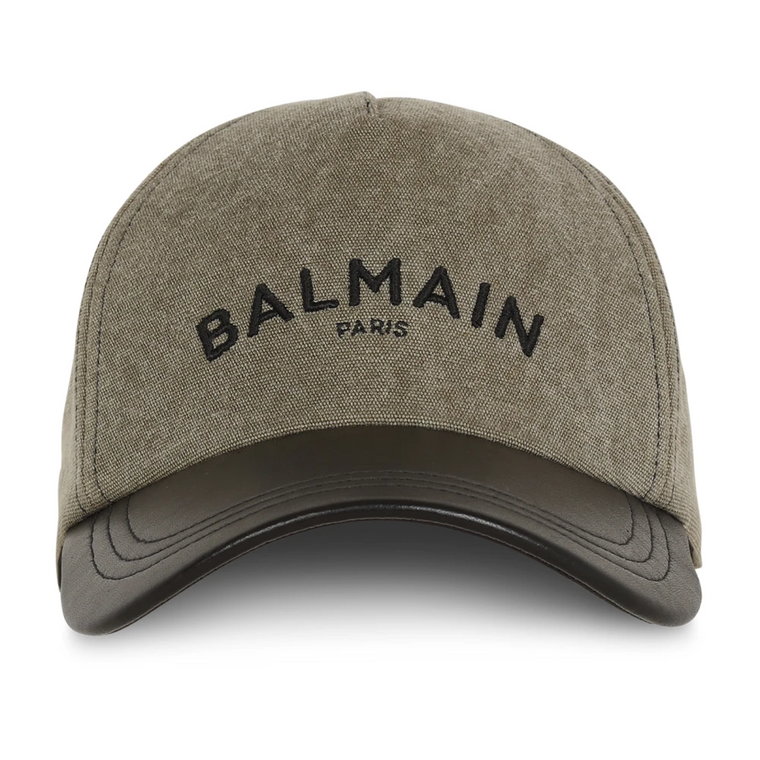 Cotton cap with logo Balmain