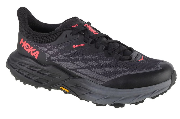 Hoka W Speedgoat 5 GTX 1127913-BBLC, Damskie, Czarne, buty do biegania, tkanina, rozmiar: 40 2/3