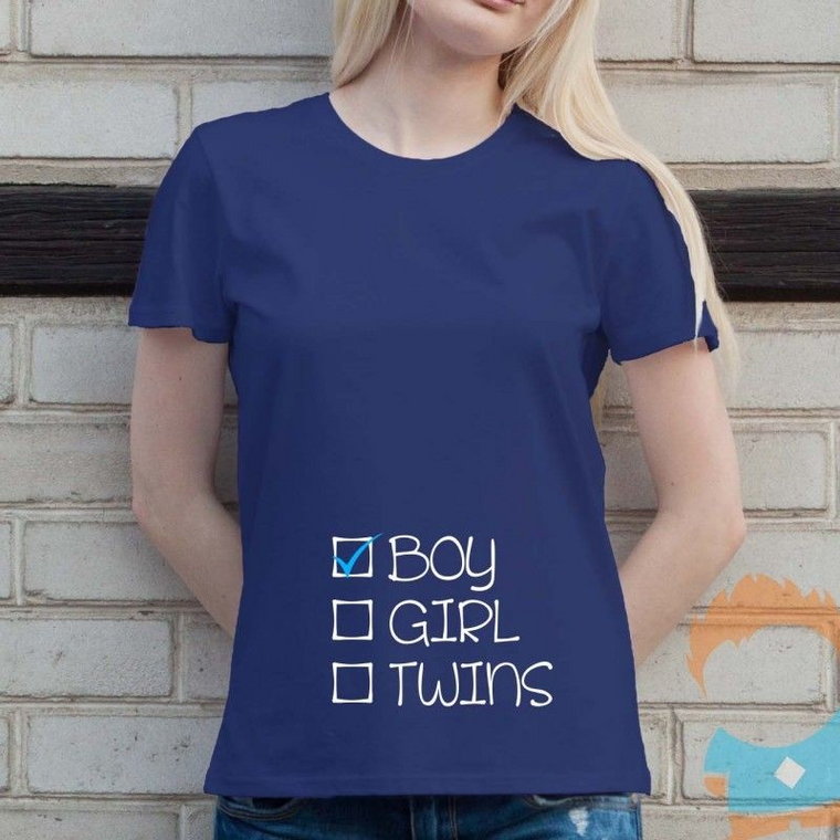 Boy - damska koszulka z nadrukiem