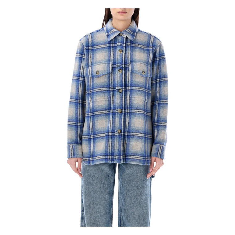 Faxona Overshirt - Stylowy i Trendy Isabel Marant Étoile